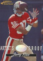 1996 Action Packed  #11 Jerry Rice Artist's Proof Football Card