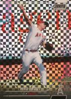 2022 Topps Stadium Club Chrome #200 Mike Trout X-Fractor Baseball Card