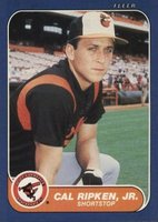 1986 Fleer #284 Cal Ripken Jr. Baseball Card