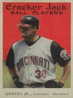 2004 Topps Cracker Jack #30 Ken Griffey Jr. Mini Baseball Card