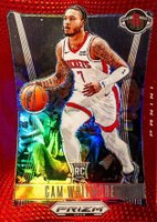 2023 Panini Prizm Deca #290 Cam Whitmore Red Prizm Basketball Card