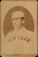 1888 Joseph Hall Cabinet # John Ward Baseball Card