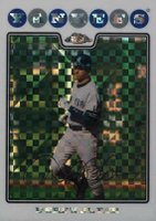 2008 Topps Chrome #121 Derek Jeter Xfractor Baseball Card