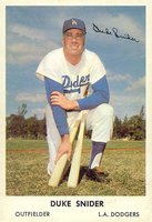 1961 Bell Brand Dodgers #4 Duke Snider Baseball Card