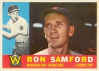 1960 Topps #409 Ron Samford Baseball Card