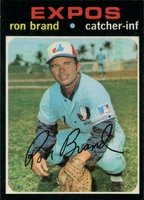 1971 Topps #304 Ron Brand Baseball Card