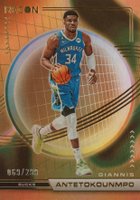 2022 Panini Recon #182 Giannis Antetokounmpo Holo Bronze Basketball Card