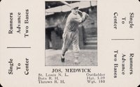 1936 S & S Game # Jos Medwick Baseball Card