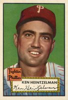 1952 Topps #362 Ken Heintzelman Baseball Card