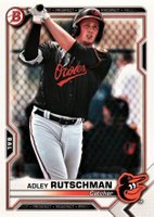 2021 Bowman Paper Prospects #BP121 Adley Rutschman Baseball Card