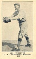 1917 Collins-McCarthy #188 George Whitted Baseball Card