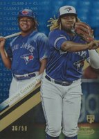 2019 Topps Gold Label #99 Vladimir Guerrero Jr. Class 3-Blue Baseball Card