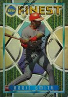 1995 Finest #217 Ozzie Smith Refractor Baseball Card
