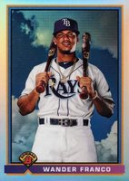 2021 Bowman Chrome 1991 Bowman #WF Wander Franco Baseball Card