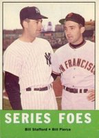 1963 Topps #331 Series Foes Baseball Card