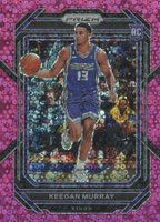 2022 Panini Prizm #245 Keegan Murray Pink Fast Break Basketball Card