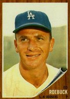 1962 Topps #535 Ed Roebuck Baseball Card