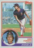 1983 Topps #625 Ken Forsch Baseball Card