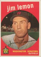 1959 Topps #215 Jim Lemon Baseball Card
