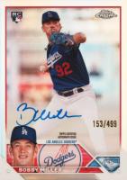 2023 Topps Chrome Update Autograph #RABM Bobby Miller Refractor Baseball Card