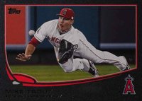 2013 Topps #536 Mike Trout Black Baseball Card