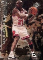 1998 Upper Deck Black Diamond #10 Michael Jordan Single Basketball Card