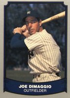 1988 Pacific Legends #100 Joe DiMaggio Baseball Card