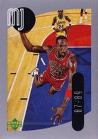1998 Upper Deck International MJ Stickers #18 Michael Jordan Basketball Card
