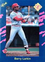 1990 Classic #48 Barry Larkin Baseball Card