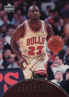 1997 Upper Deck Jordan Air Time #AT5 Michael Jordan Basketball Card