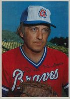 1980 Topps Superstar 5 x 7 Photos #46 Phil Niekro Gray Back Baseball Card