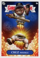 2022 Topps Garbage Pail Kids GPK X MLB Series 2 Alex Pardee #8a Cruz Missile Baseball Card