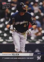 2019 Topps Now #90 Christian Yelich Baseball Card