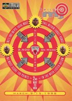 1997 Collector's Choice MJ Bullseye #B20 Michael Jordan 3/9 Basketball Card