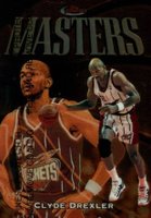 1997 Finest #176 Clyde Drexler w/Coating Basketball Card