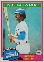 1981 Topps #75 Reggie Smith Baseball Card