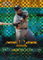 2003 Finest  #32 Edgar Martinez Gold X-Fractor Baseball Card
