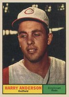 1961 Topps #76 Harry Anderson Baseball Card