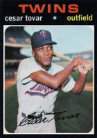 1971 Topps #165 Cesar Tovar Baseball Card