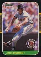 1987 Donruss #173 Jack Morris Baseball Card