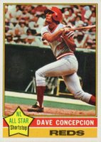 1976 Topps #48 Dave Concepcion Baseball Card