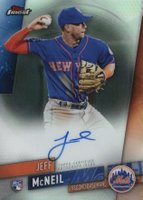 2019 Finest Autographs #FA-JMC Jeff McNeil Baseball Card