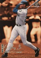 1999 SP Authentic #1s Ken Griffey Jr. Sample Baseball Card