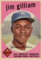1959 Topps #306 Jim Gilliam Baseball Card