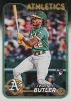2024 Topps #676 Lawrence Butler Baseball Card