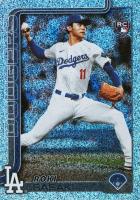 2025 Topps #558 Roki Sasaki Sandglitter Baseball Card