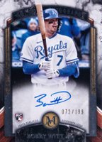 2022 Topps Museum Collection Archival Autographs #BWJ Bobby Witt Jr. Baseball Card