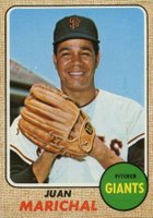1968 Topps #205 Juan Marichal Baseball Card
