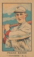 1921 Strip Card # Frank Baker Baseball Card