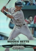 2015 Panini Prizm #122 Mookie Betts Prizm Baseball Card